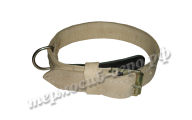 Ошейник сыромятный усил.  XXL (55-75)